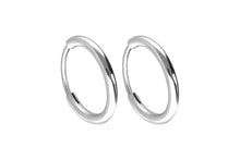 Laden Sie das Bild in den Galerie-Viewer, Titan Kreolen Clicker Ring Paar Ohrstecker Ohrringe piercinginspiration®