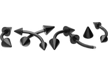 Laden Sie das Bild in den Galerie-Viewer, Rook Spitzen Banane Barbell piercinginspiration®