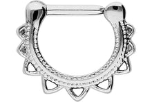 Laden Sie das Bild in den Galerie-Viewer, Septum Daith Clicker Multiple Spitzen piercinginspiration®