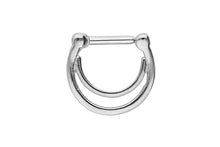 Laden Sie das Bild in den Galerie-Viewer, Doppel Septum Daith Clicker Ring piercinginspiration®