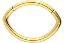 Laden Sie das Bild in den Galerie-Viewer, Septum Daith Clicker Ring Oval piercinginspiration®
