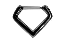Laden Sie das Bild in den Galerie-Viewer, Spitz Septum Daith Clicker Ring V-Form piercinginspiration®