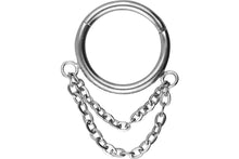 Laden Sie das Bild in den Galerie-Viewer, Clicker Ring 2 Ketten piercinginspiration®