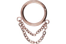 Laden Sie das Bild in den Galerie-Viewer, Clicker Ring 2 Ketten piercinginspiration®