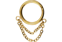 Laden Sie das Bild in den Galerie-Viewer, Clicker Ring 2 Ketten piercinginspiration®