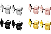 Laden Sie das Bild in den Galerie-Viewer, Blitz Ohrstecker Ohrringe Paar piercinginspiration®