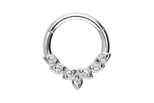 Laden Sie das Bild in den Galerie-Viewer, Clicker Ring Flamme piercinginspiration®