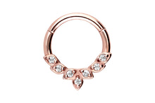 Laden Sie das Bild in den Galerie-Viewer, Clicker Ring Flamme piercinginspiration®