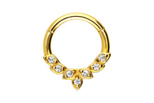 Laden Sie das Bild in den Galerie-Viewer, Clicker Ring Flamme piercinginspiration®