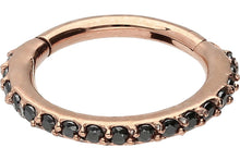 Laden Sie das Bild in den Galerie-Viewer, Clicker Ring Multiple Kristalle piercinginspiration®
