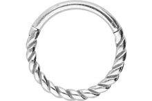 Laden Sie das Bild in den Galerie-Viewer, Clicker Ring Gedreht piercinginspiration®