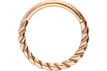 Laden Sie das Bild in den Galerie-Viewer, Clicker Ring Gedreht piercinginspiration®