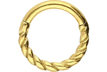 Laden Sie das Bild in den Galerie-Viewer, Clicker Ring Gedreht piercinginspiration®