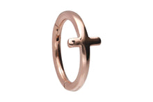 Laden Sie das Bild in den Galerie-Viewer, Kreuz Clicker Ring Segmentring piercinginspiration®
