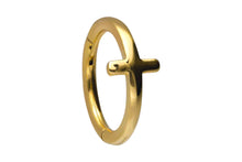 Laden Sie das Bild in den Galerie-Viewer, Kreuz Clicker Ring Segmentring piercinginspiration®