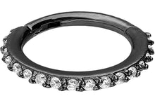 Laden Sie das Bild in den Galerie-Viewer, Clicker Ring Multiple Kristalle piercinginspiration®