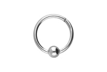 Laden Sie das Bild in den Galerie-Viewer, Clicker Ring Kugel Chirurgenstahl piercinginspiration®