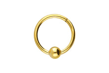 Laden Sie das Bild in den Galerie-Viewer, Clicker Ring Kugel Chirurgenstahl piercinginspiration®