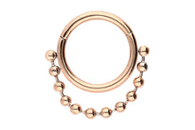 Laden Sie das Bild in den Galerie-Viewer, Clicker Ring Kugel Kette piercinginspiration®