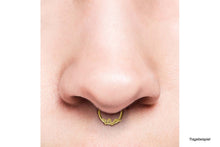Laden Sie das Bild in den Galerie-Viewer, Schlange Clicker Ring piercinginspiration®