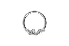 Laden Sie das Bild in den Galerie-Viewer, Schlange Clicker Ring piercinginspiration®