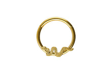 Laden Sie das Bild in den Galerie-Viewer, Schlange Clicker Ring piercinginspiration®