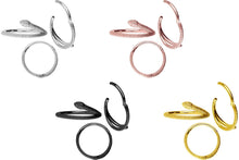 Laden Sie das Bild in den Galerie-Viewer, Clicker Ring Schlange Conch piercinginspiration®