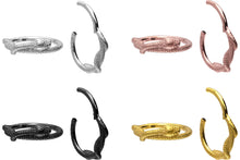 Laden Sie das Bild in den Galerie-Viewer, Clicker Ring Schlange Gedreht piercinginspiration®
