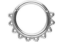 Laden Sie das Bild in den Galerie-Viewer, Clicker Ring Multiple Spitzen piercinginspiration®