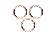 Laden Sie das Bild in den Galerie-Viewer, Spar-Set Basic Ring Clicker Chirurgenstahl piercinginspiration®
