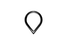 Laden Sie das Bild in den Galerie-Viewer, Titan Spitz Clicker Ring piercinginspiration®