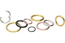 Laden Sie das Bild in den Galerie-Viewer, Titan Basic Clicker Ring piercinginspiration®
