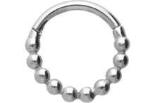 Laden Sie das Bild in den Galerie-Viewer, Multiple Kugeln Clicker Ring piercinginspiration®