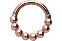 Laden Sie das Bild in den Galerie-Viewer, Multiple Kugeln Clicker Ring piercinginspiration®