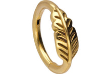 Laden Sie das Bild in den Galerie-Viewer, Feder Ring Clicker piercinginspiration®