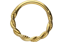Laden Sie das Bild in den Galerie-Viewer, Clicker Ring Doppelt Gedreht piercinginspiration®