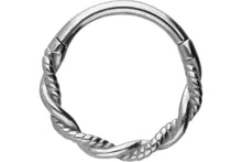 Laden Sie das Bild in den Galerie-Viewer, Clicker Ring Doppelt Gedreht piercinginspiration®