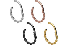 Laden Sie das Bild in den Galerie-Viewer, Clicker Ring Doppelt Gedreht piercinginspiration®
