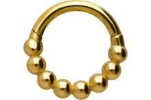 Laden Sie das Bild in den Galerie-Viewer, Multiple Kugeln Clicker Ring piercinginspiration®