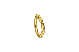 Clicker ring anchor chain piercinginspiration®