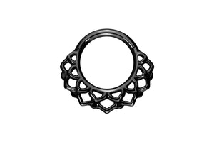 Surgical steel segment ring Clicker Oriental