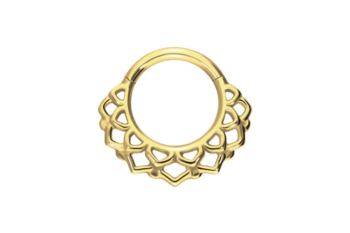 Chirurgenstahl Segmentring Clicker Oriental