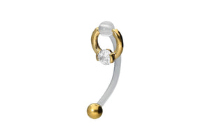 Crystal ring intimate piercing piercinginspiration®