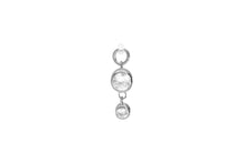 Load the image into the gallery viewer, double crystal intimate piercing piercinginspiration®