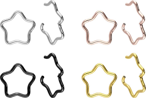 Titan Stern Clicker Ring piercinginspiration®