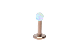 Titan Opal Labret Ohrpiercing piercinginspiration®