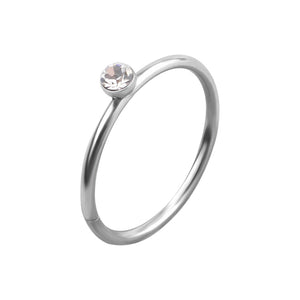 Crystal ring bendable piercing piercinginspiration®