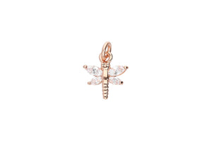 Crystal piercing pendant dragonfly piercinginspiration®