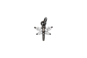 Crystal piercing pendant dragonfly piercinginspiration®