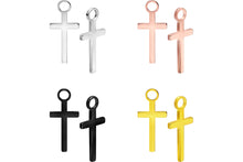 Upload the image to the gallery viewer, cross piercing pendant piercinginspiration®